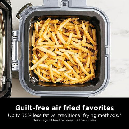 Ninja SF301 Speedi Rapid Cooker & Air Fryer, 6-Quart Capacity, 12-in-1 Functions to Steam, Bake, Roast, Sear, Sauté, Slow Cook, Sous Vide & More, 15-Minute Speedi Meals All In One Pot, Sea Salt Gray