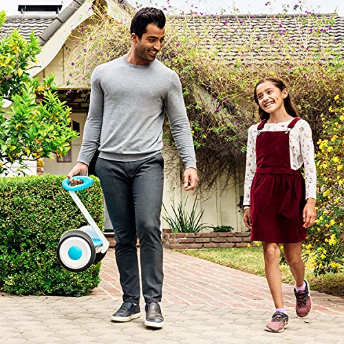 Segway Ninebot S Kids, Smart Self-Balancing Electric Scooter, 800 Watts Power, Max 8 Miles Range & 8.7MPH, Hoverboard with LED Light, Compatible with Mecha kit