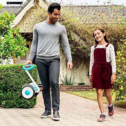 Segway Ninebot S Kids, Smart Self-Balancing Electric Scooter, 800 Watts Power, Max 8 Miles Range & 8.7MPH, Hoverboard with LED Light, Compatible with Mecha kit