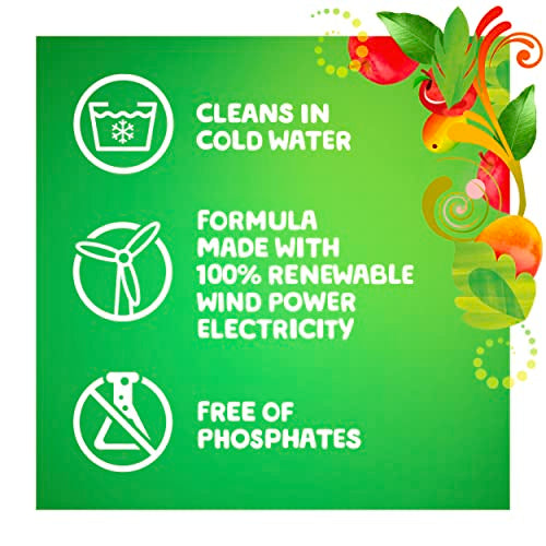 Gain + Aroma Boost Liquid Laundry Detergent, Apple Mango Tango Scent, 107 Loads, 154 fl oz, HE Compatible
