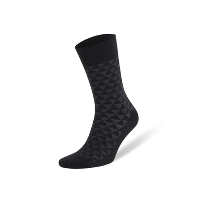 AWS/American Made Men's Bamboo Trouser Dress Socks 8 Pairs with Gift Box Shoe Size 8 to 11.5