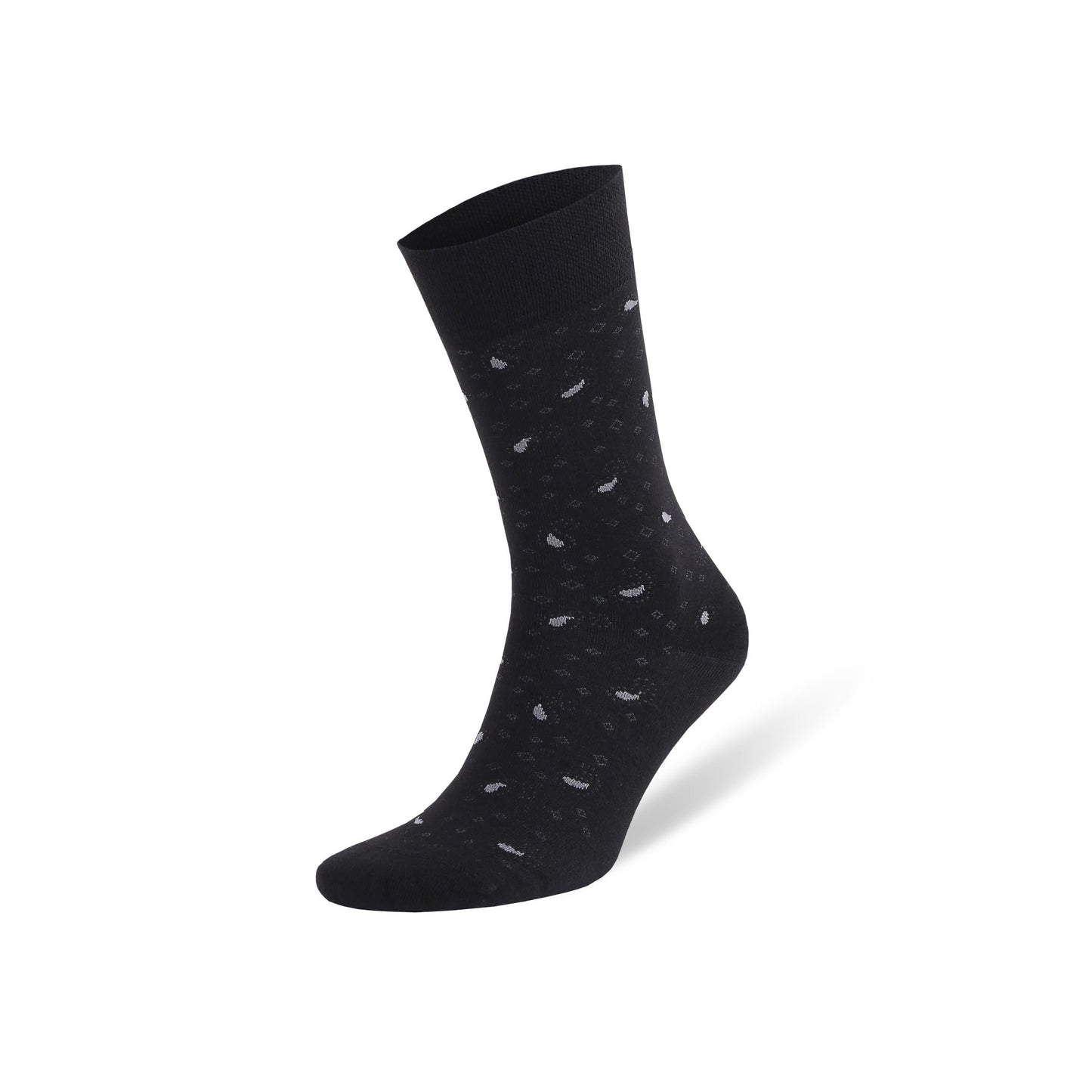 AWS/American Made Men's Bamboo Trouser Dress Socks 8 Pairs with Gift Box Shoe Size 8 to 11.5