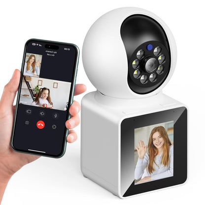 UPDATE: DEAD! NAZRIO 2K Indoor Home Camera, WiFi Two-Way Video Cameras for Baby/Elder/Kid Care/w Phone App, Security/Nanny/Pet Cam, Motion Detection, Smart Siren, 24/7, Pan-Tilt, Night Vision, Cloud & SD Storage