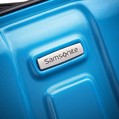 Samsonite Centric Hardside Expandable Luggage with Spinner Wheels, Caribbean Blue, 3-Piece Set (20/24/28)