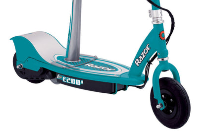 Razor E200S Electric Scooter - 8" Air-filled Tires, 200-Watt Motor, Up to 12 mph and 40 min of Ride Time, Teal