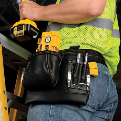 DEWALT Impact Driver Bit Set, Impact-Resistant Magnetic Case, 15-Piece Carbide Tipped Bits, Built-In Hooks for Easy Hanging (DWMTC15)