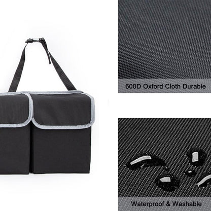 Enstiler Car Trunk Organizer, Backseat Hanging Organizer with 4 Large Storage Bag-Car Seat for SUV,Trunk,Space Saving Expert