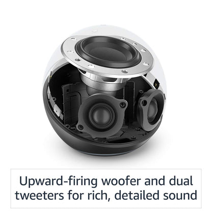 Echo (4th Gen) Multi-room Music bundle with Echo Dot (5th Gen) | Charcoal