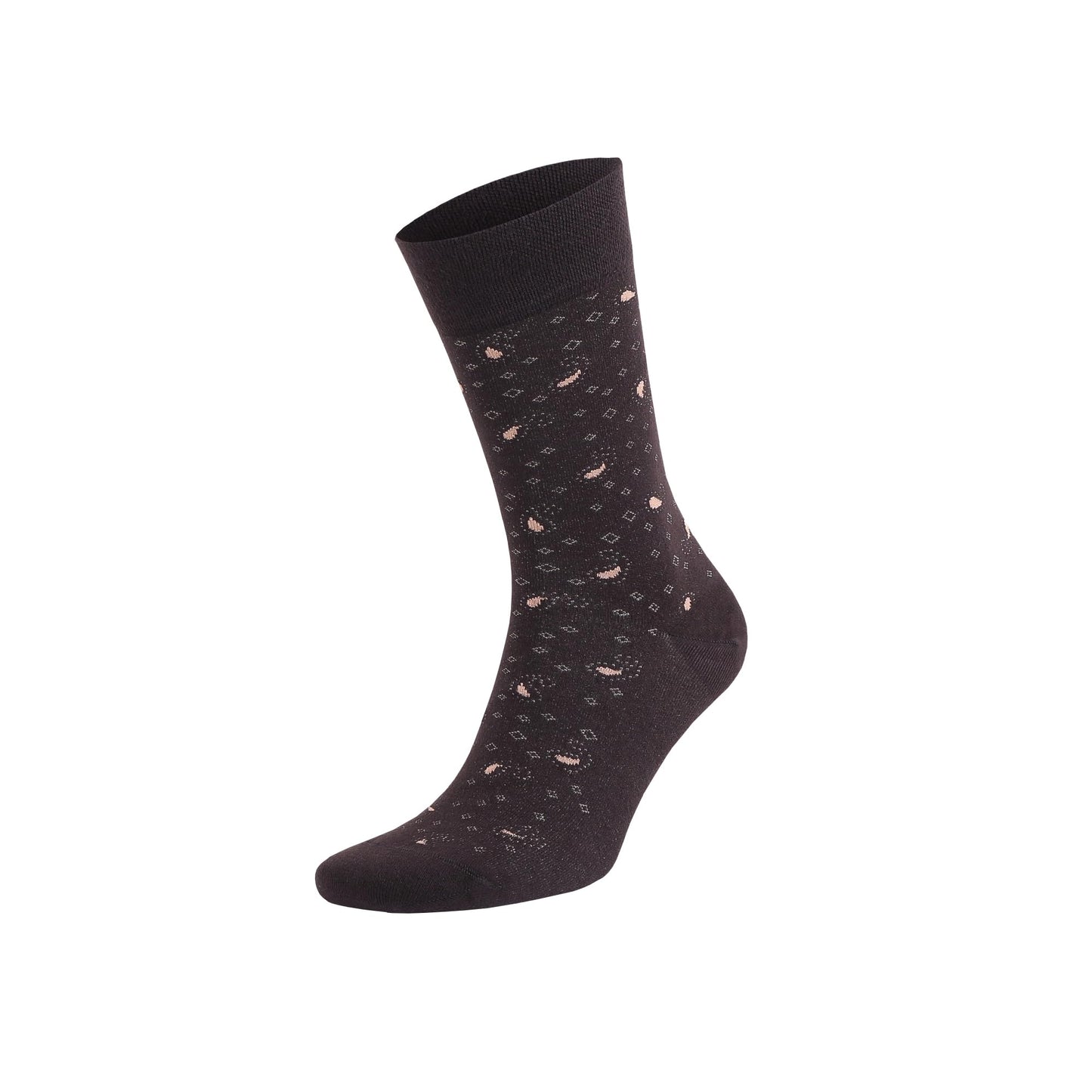 AWS/American Made Men's Bamboo Trouser Dress Socks 8 Pairs with Gift Box Shoe Size 8 to 11.5