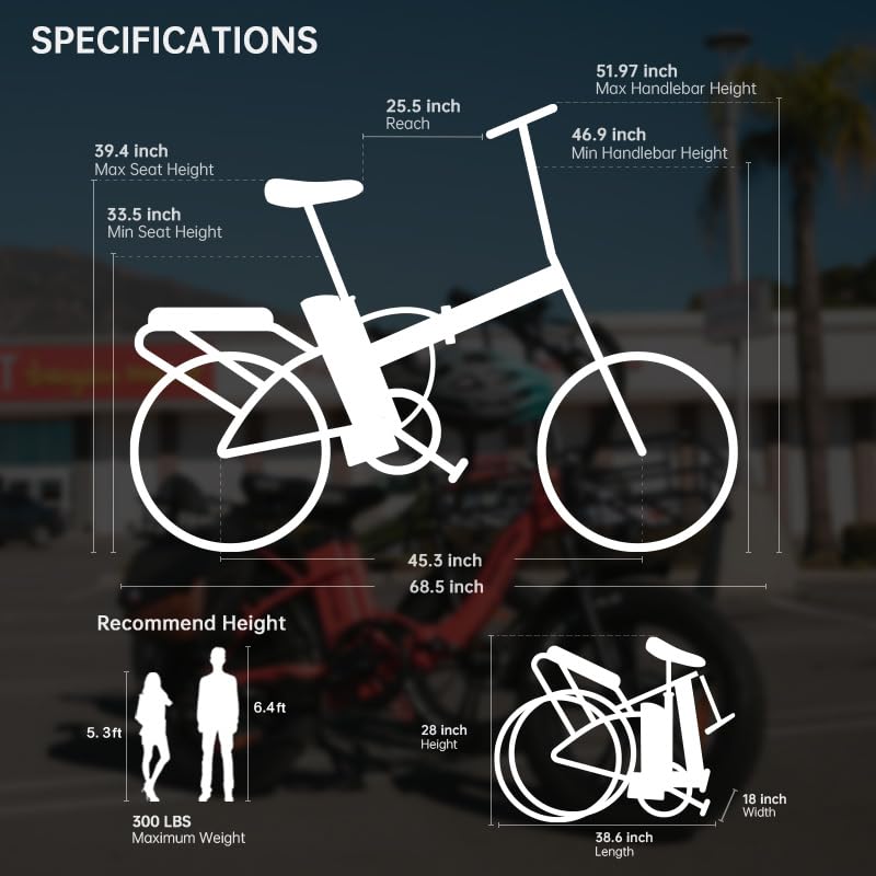 R RATTAN 750W Electric Bike for Adults 48V 13AH Removable Battery Foldable Electric Bikes LM/LF Pro Ebike 20'' x 4.0 Fat Tire Electric Bicycles 2 Seater (LM Gray, with Rear Basket)