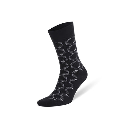 AWS/American Made Men's Bamboo Trouser Dress Socks 8 Pairs with Gift Box Shoe Size 8 to 11.5