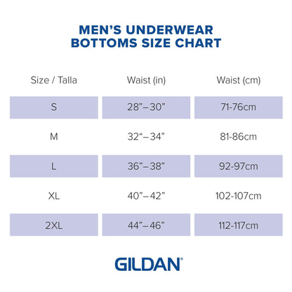 Gildan Men's Underwear Boxer Briefs, Multipack, Mixed Navy