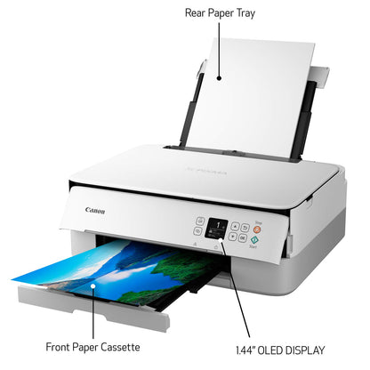 Canon PIXMA TS6420a All-in-One Wireless Inkjet Printer [Print,Copy,Scan], White