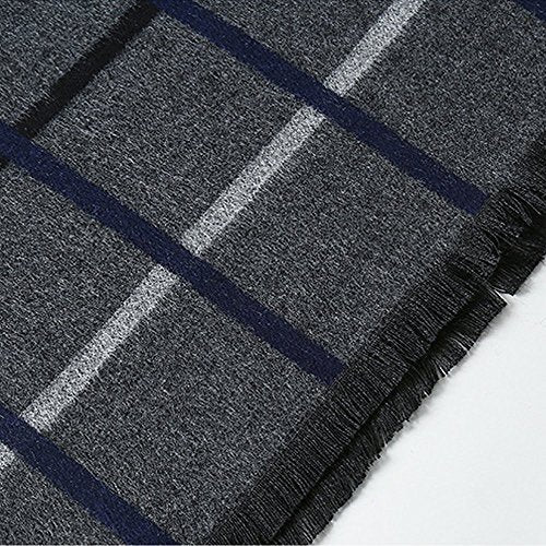 OHAYOMI Mens Scarf Winter Fashion Formal Soft Scarves for Men