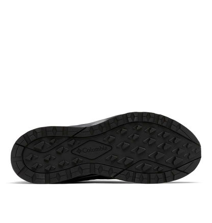 Columbia Mens Plateau Waterproof Hiking Shoe, Black/Steam, 10.5 US