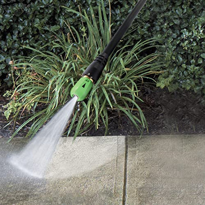 Sun Joe SPX1050 Electric Pressure Washer, W/ 3-Quick Connect Tips & 11.8 fl oz Foam Cannon, 10.5-Amp