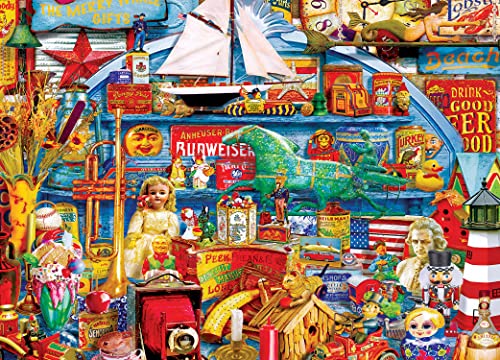 Masterpieces 1000 Piece Jigsaw Puzzle for Adults, Family, Or Kids - Antiques & Collectibles - 19.25"x26.75"