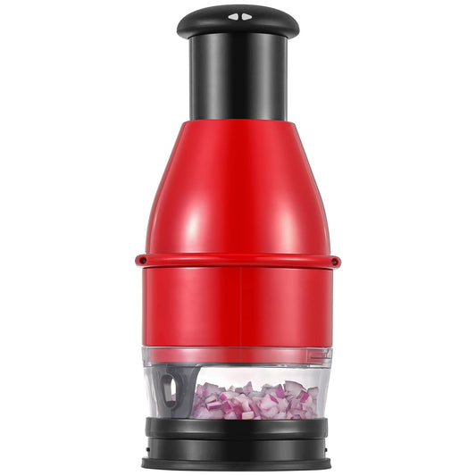 Food Chopper - Easy to Clean Vegetable Chopper Dicer, Onion Garlic Chopper Vegetable Cutter for Veggies Onions Garlics Nuts