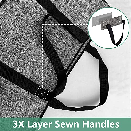 Zirakpro, Zip Moving & Storage Bag, Heavy Duty & Large Space Saving Bag, Travel, Packing Accessory, Reusable & Sustainable, 2 Pack)