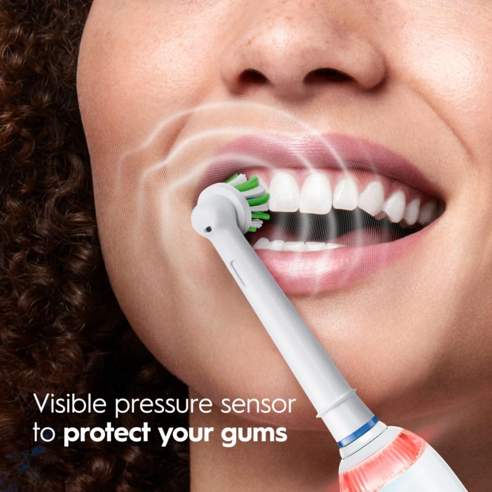 Oral-B Pro 5000 Smartseries Power Rechargeable Electric Toothbrush with Bluetooth Connectivity, White Edition