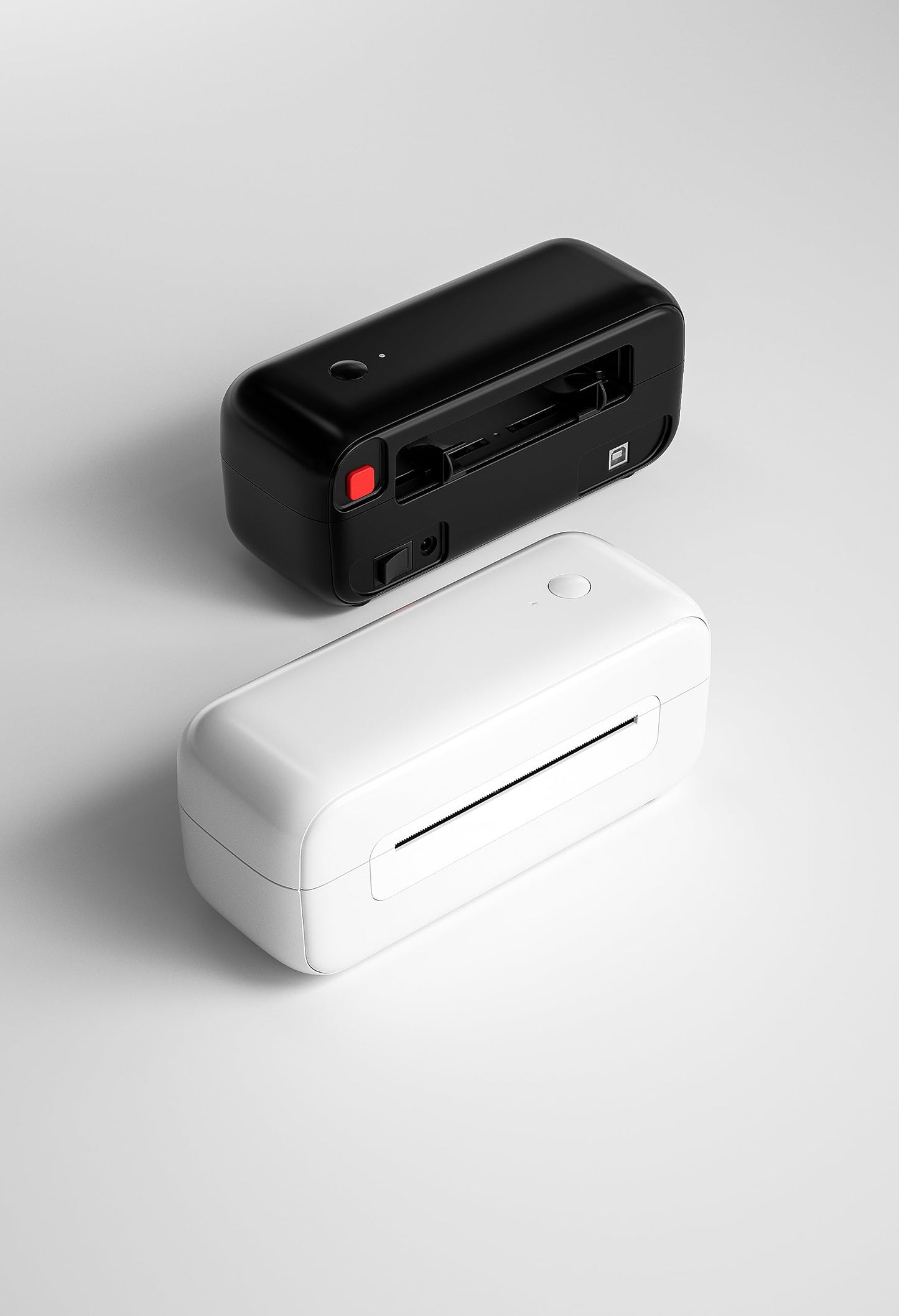 Thermal Label Printer, Shipping Label Printer 4x6, Commercial Direct Desktop Label Printer, Thermal Label Maker Compatible with Amazon, Ebay, Shopify, Etsy, UPS, USPS, FedEx (Black)