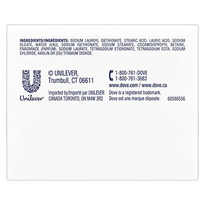 Dove Beauty Bar Gentle Skin Cleanser Moisturizing for Gentle Soft Skin Care Original Made With 1/4 Moisturizing Cream 3.75 oz 2 Bars, Pack of 24