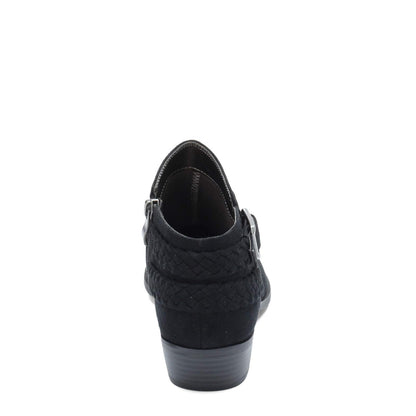 LifeStride Women's Adriana Ankle Bootie Boot, black, 9.5 M US