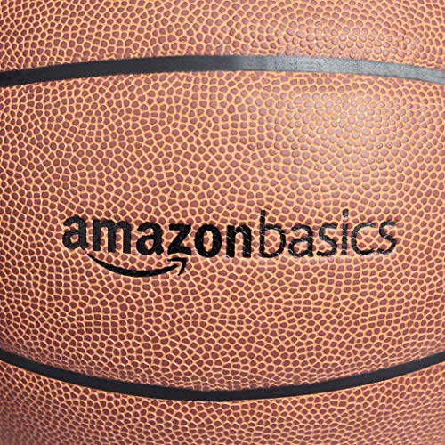 Amazon Basics PU Composite Basketball - Official Size, 2-Pack