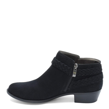 LifeStride Women's Adriana Ankle Bootie Boot, black, 9.5 M US