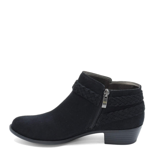 LifeStride Women's Adriana Ankle Bootie Boot, black, 9.5 M US