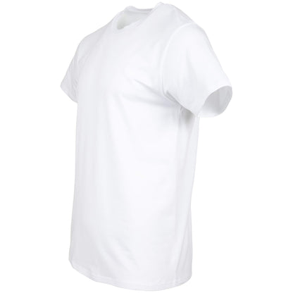 Gildan Men's Cotton Stretch T-Shirts, Multipack, Artic White (Crew 3-Pack), Medium