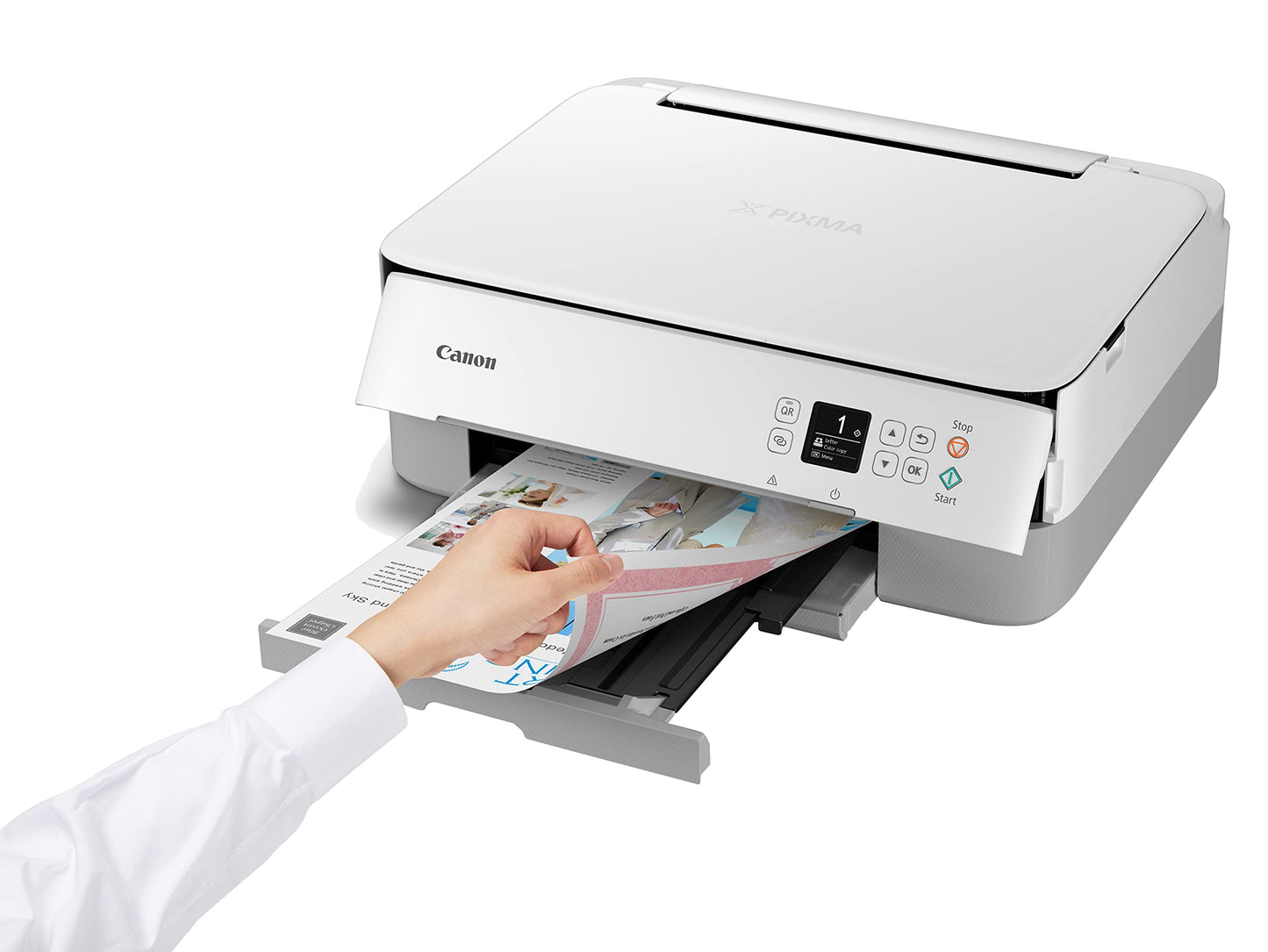 Canon PIXMA TS6420a All-in-One Wireless Inkjet Printer [Print,Copy,Scan], White