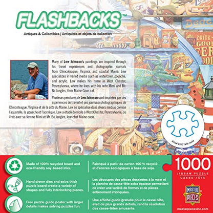 Masterpieces 1000 Piece Jigsaw Puzzle for Adults, Family, Or Kids - Antiques & Collectibles - 19.25"x26.75"