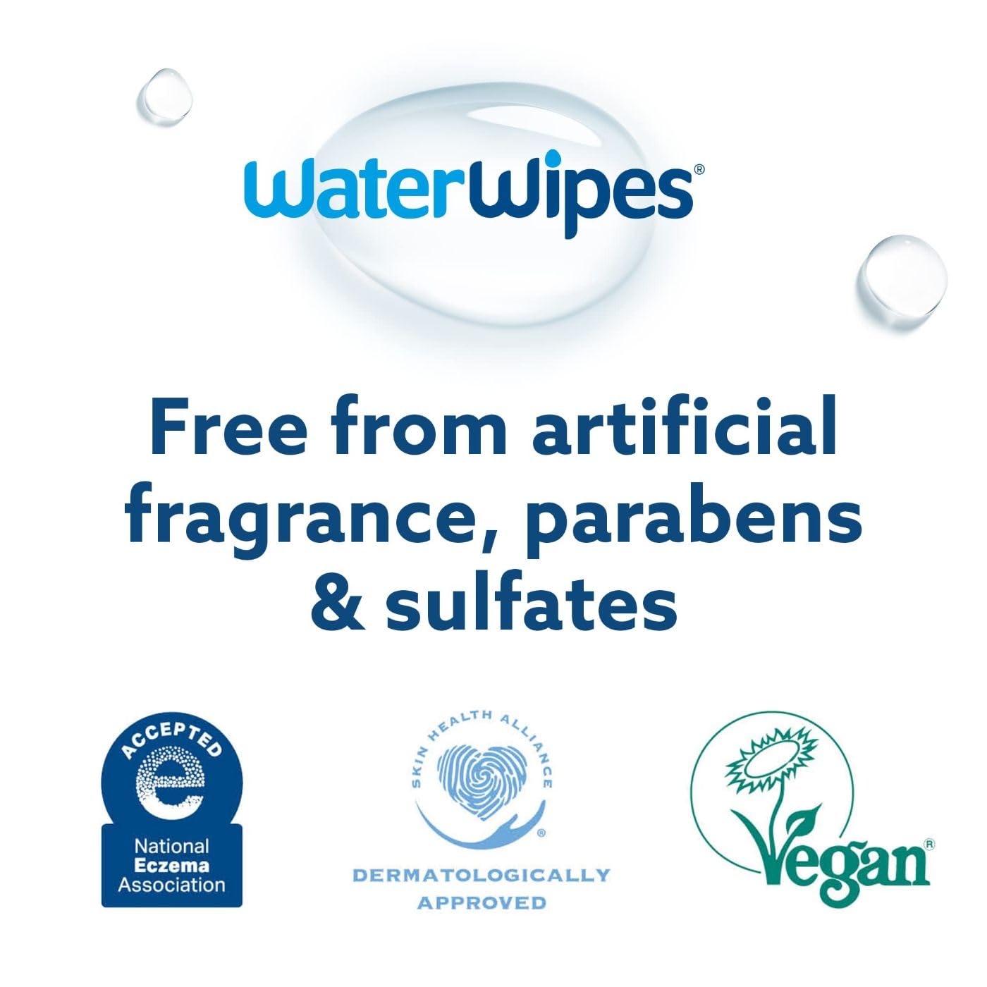 WaterWipes Plastic-Free Textured Clean, Toddler & Baby Wipes, 99.9% Water Based Wipes, Unscented & Hypoallergenic for Sensitive Skin, 540 Count (9 packs), Packaging May Vary