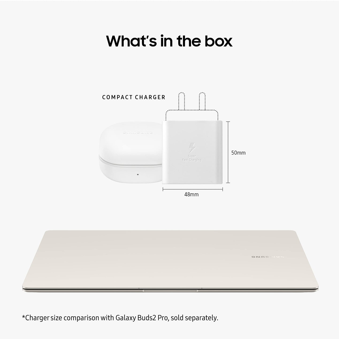 SAMSUNG 16” Galaxy Book3 Pro Laptop PC Computer, 13th Gen Intel Core i7-1360P Processor / 16GB / 1TB, 3K AMOLED Screen, 120hz, Fingerprint Reader, FHD Webcam, 2023 Model, NP960XFG-KA1US, Beige