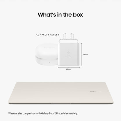 SAMSUNG 16” Galaxy Book3 Pro Laptop PC Computer, 13th Gen Intel Core i7-1360P Processor / 16GB / 1TB, 3K AMOLED Screen, 120hz, Fingerprint Reader, FHD Webcam, 2023 Model, NP960XFG-KA1US, Beige
