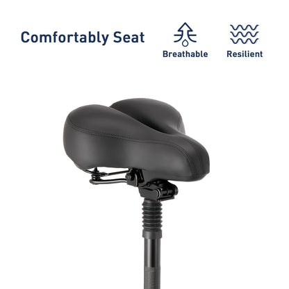isinwheel S9 Max Electric Scooter with Seat,22 Miles Long Range and 18.6 MPH Portable Folding Commuting Scooter for Adults, Dual Suspension & Brakes, App and Scooter Bag