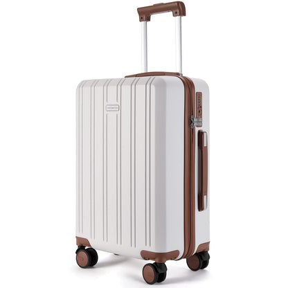 BOSTANTEN 20 inch Carry On Luggage Airline Approved Large Suitcase with Spinner Wheels PC Hardshell TSA Lock