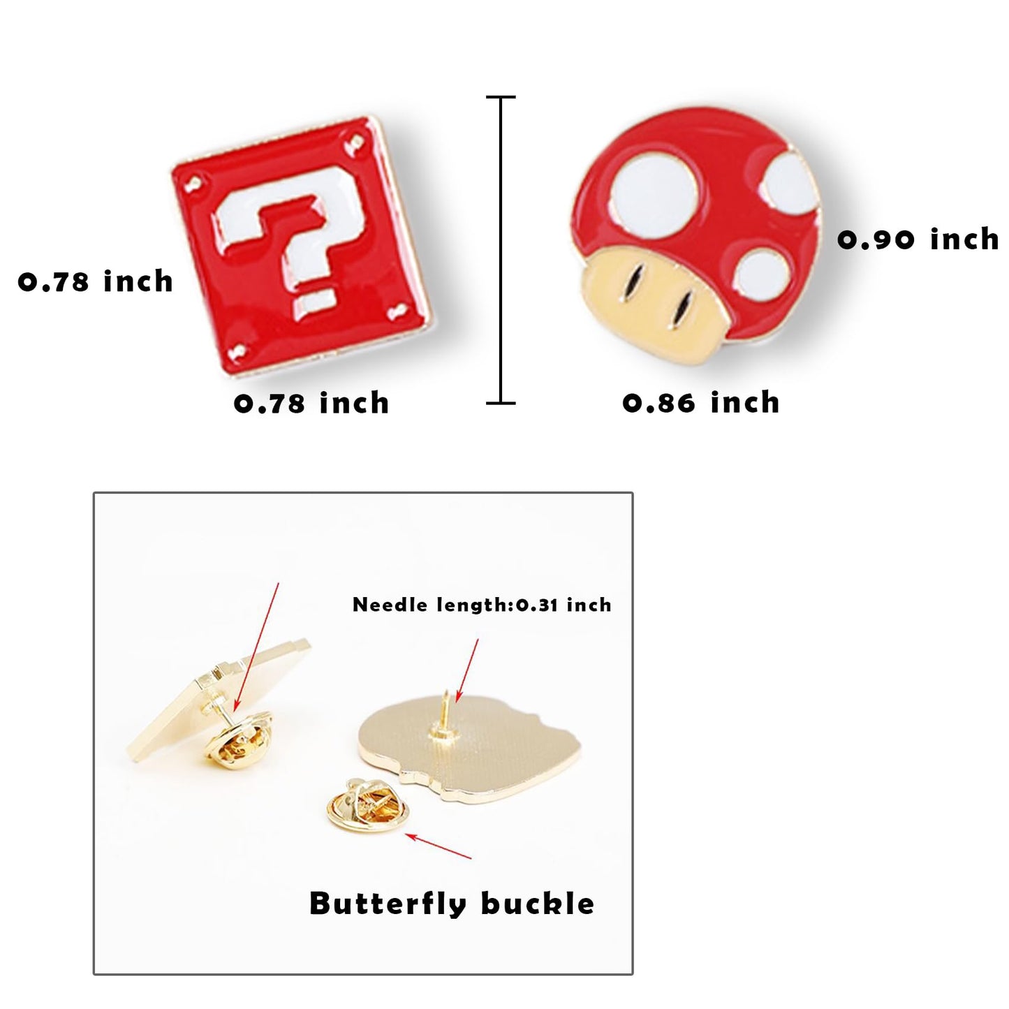 TIDAXU Plumber Mario Costume for Kids Boys Halloween Cosplay Super Brother Costume with Accessory Hat Mustache Gloves (Red, Medium)