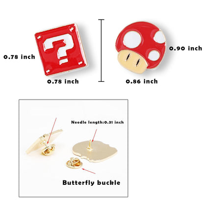 TIDAXU Plumber Mario Costume for Kids Boys Halloween Cosplay Super Brother Costume with Accessory Hat Mustache Gloves (Red, Medium)