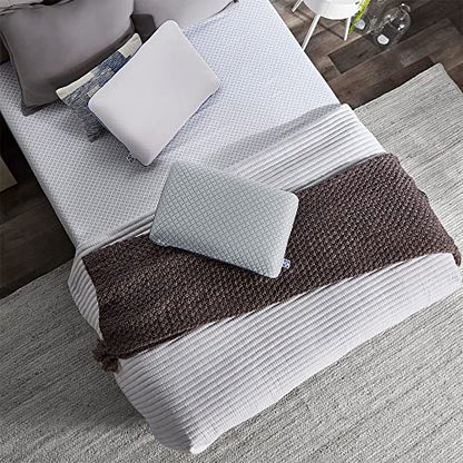 Sealy Essentials Cool Touch Memory Foam Pillows, 2 Pack,White