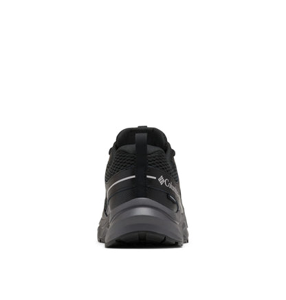 Columbia Mens Plateau Waterproof Hiking Shoe, Black/Steam, 10.5 US