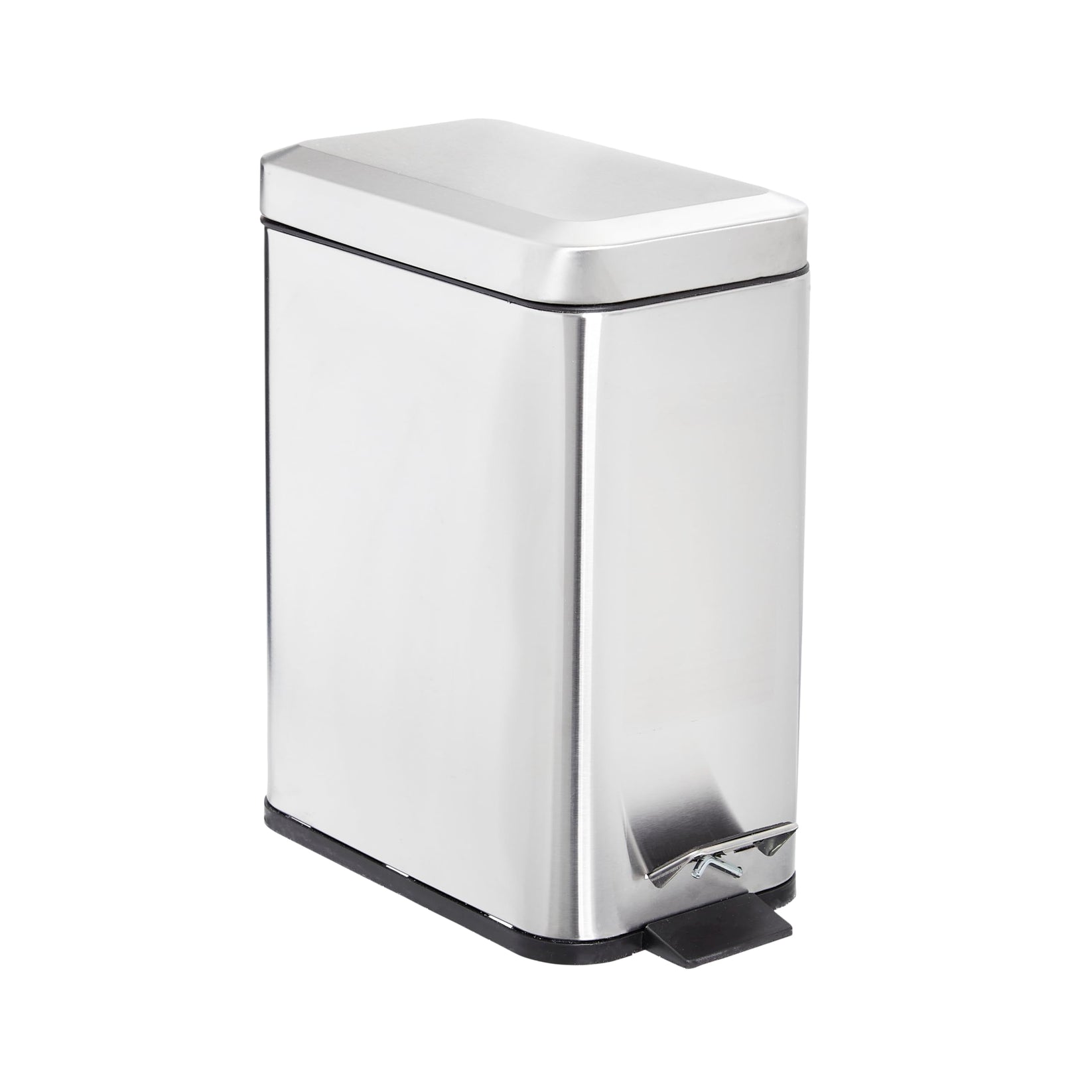 simplemade Rectangle Step Trash Can 5 Liter / 1.3 Gallon Stainless Save Crazy Deals