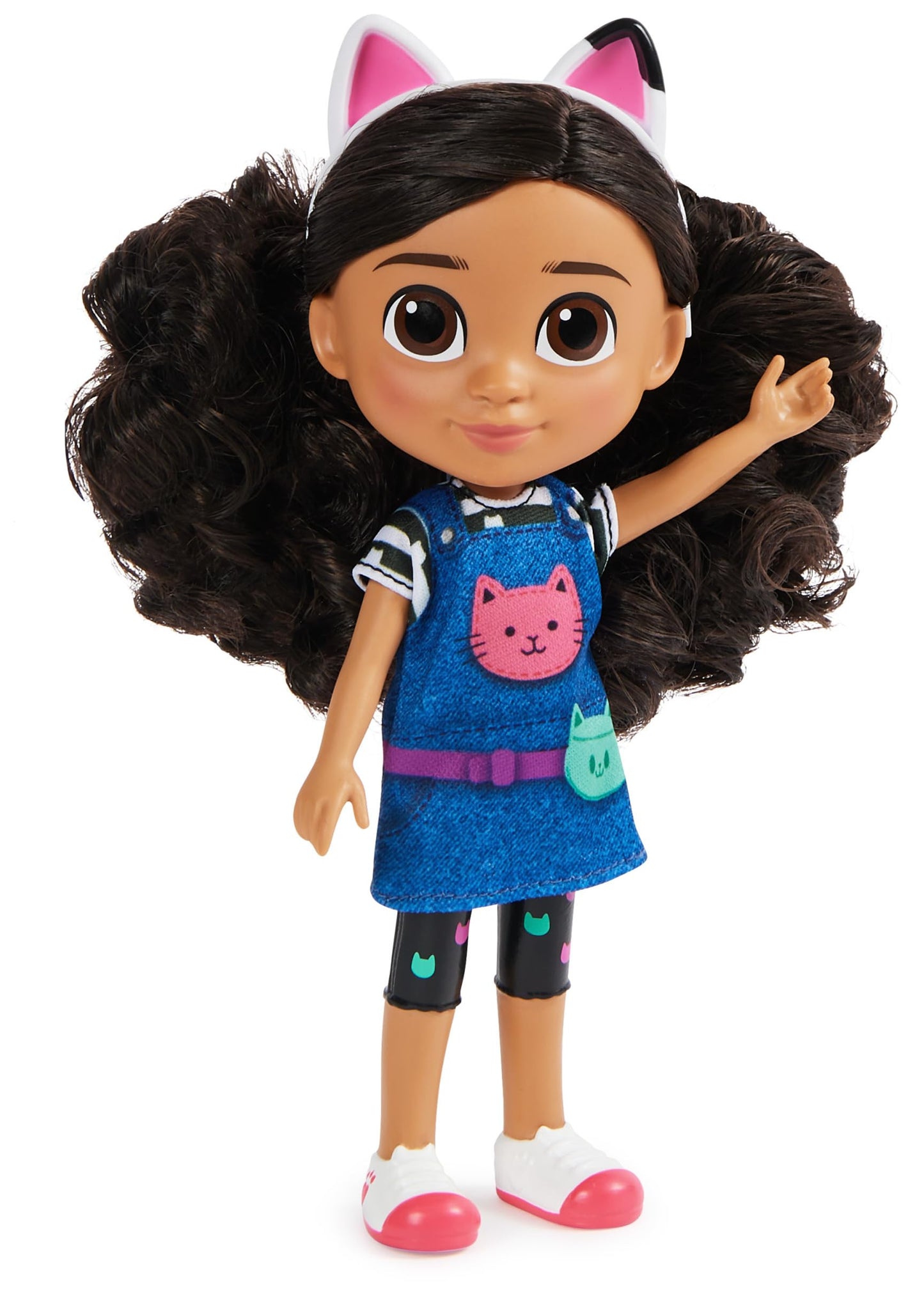Gabby's Dollhouse, 8-inch Gabby Girl Doll (Travel Edition) with Accessories, Kids Toys for Ages 3 and up