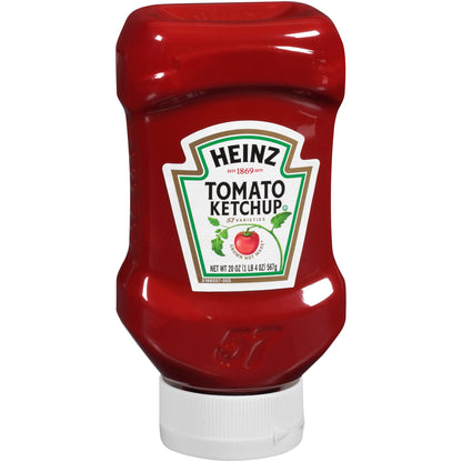 Heinz Ketchup Forever Full Inverted Bottle (20 oz, Pack of 12)