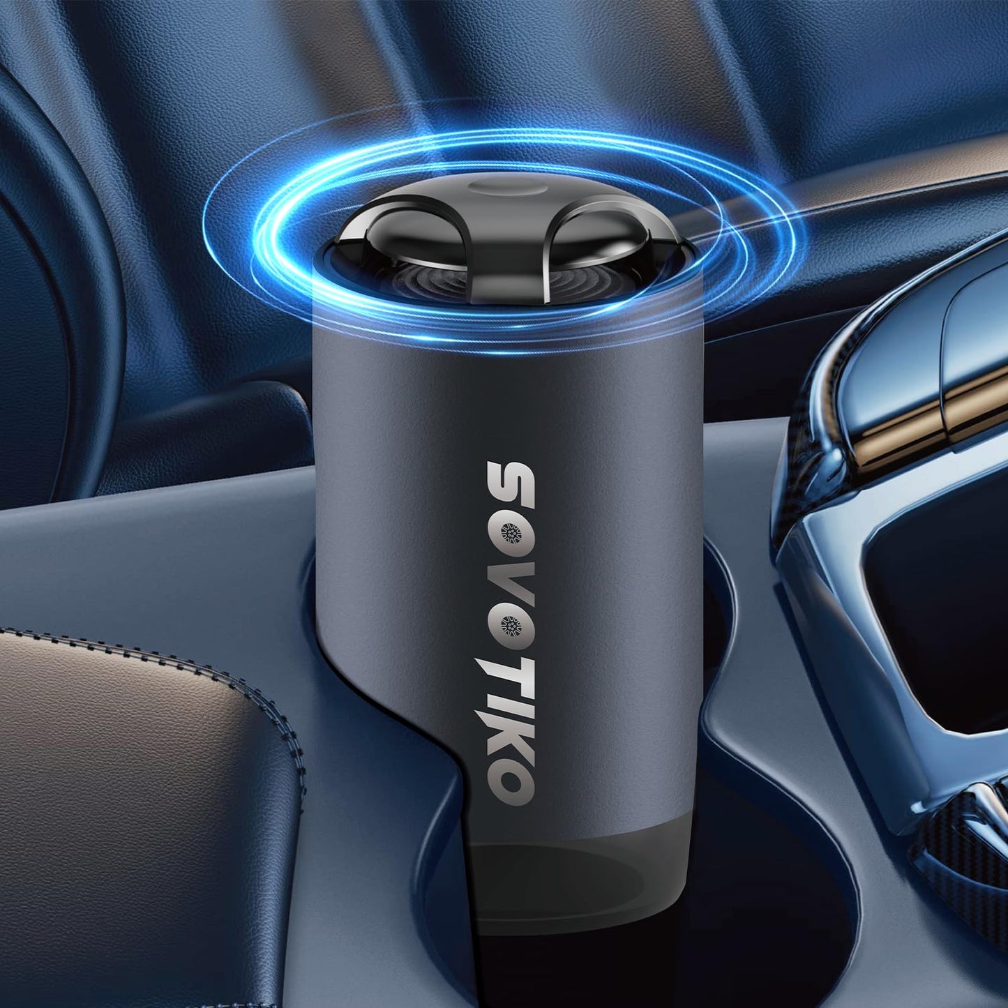 SOVOTIKO P36 Car Air Freshener,65ML Smell Good Natural Car Fragrance Lasts 2-6 Months,Portable Car Scent Diffuser,Adjustable Concentration,Perfect Car Gifts for Men Woman (Cologne)…