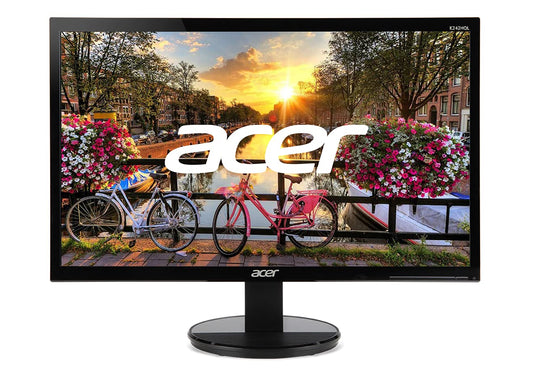 Acer K242HQL bid 23.6” Full HD (1920 x 1080) VA Monitor | 60Hz Refresh Rate | 5ms Response Time | For Work or Home (HDMI Port 1.4, DVI Port & VGA Port)