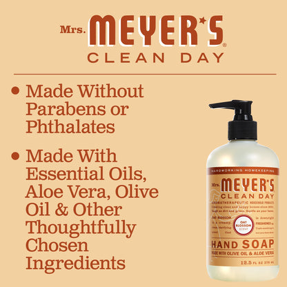 UPDATE: DEAD! MRS. MEYER'S CLEAN DAY Liquid Hand Soap Oat Blossom Scent (12.5 Fl Oz (Pack of 6))