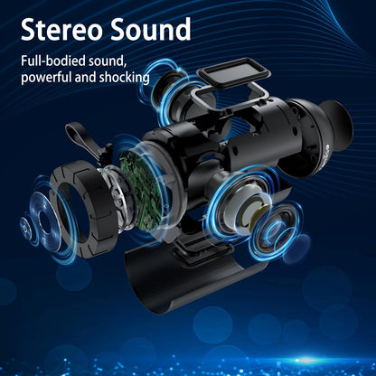 comiso Shower Bluetooth Speaker, IPX5 Waterproof Speakers with 360° HD Surround Sound, Punchy Bass, Wireless TWS Pairing, 24H Playtime, Portable Speaker for Home/Outdoor/Camping/Beach, Birthday Gifts
