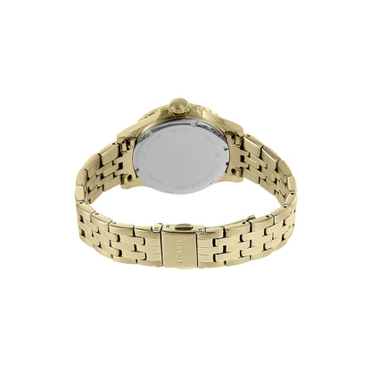 Fossil Women's FB-01 Quartz Stainless Steel Three-Hand Watch, Color: Gold (Model: ES4746)
